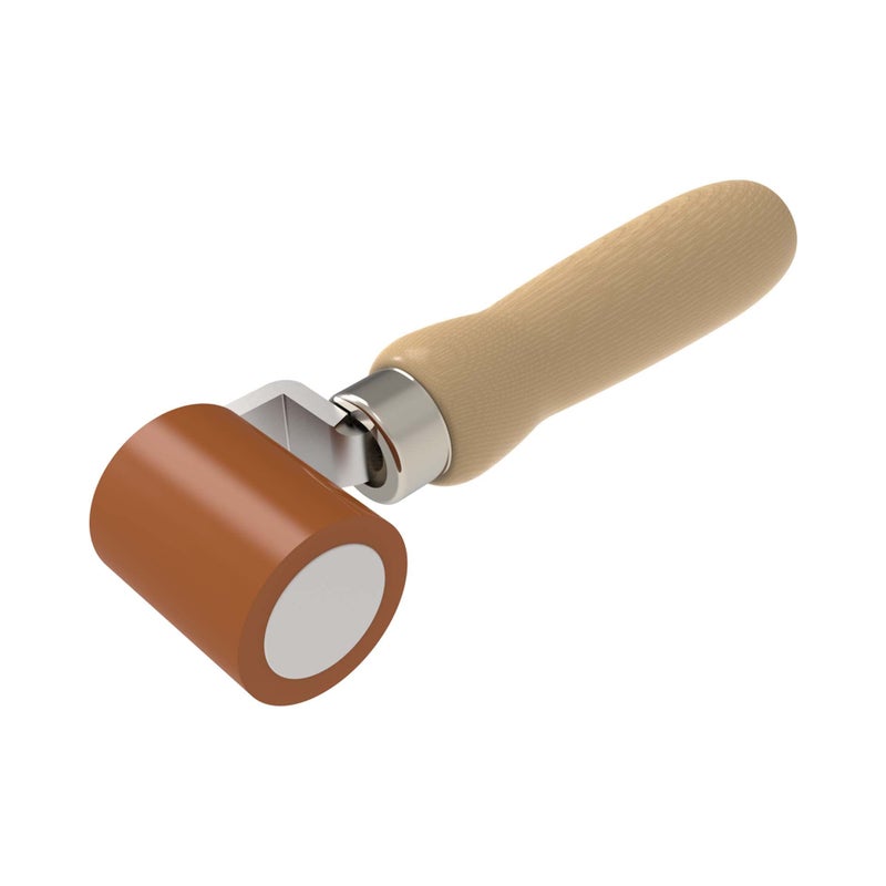 Everhard Silicone Rubber Roller Made in USA 1-7/16" Dia X 1-3/4" Wide MR05020 - Image 1